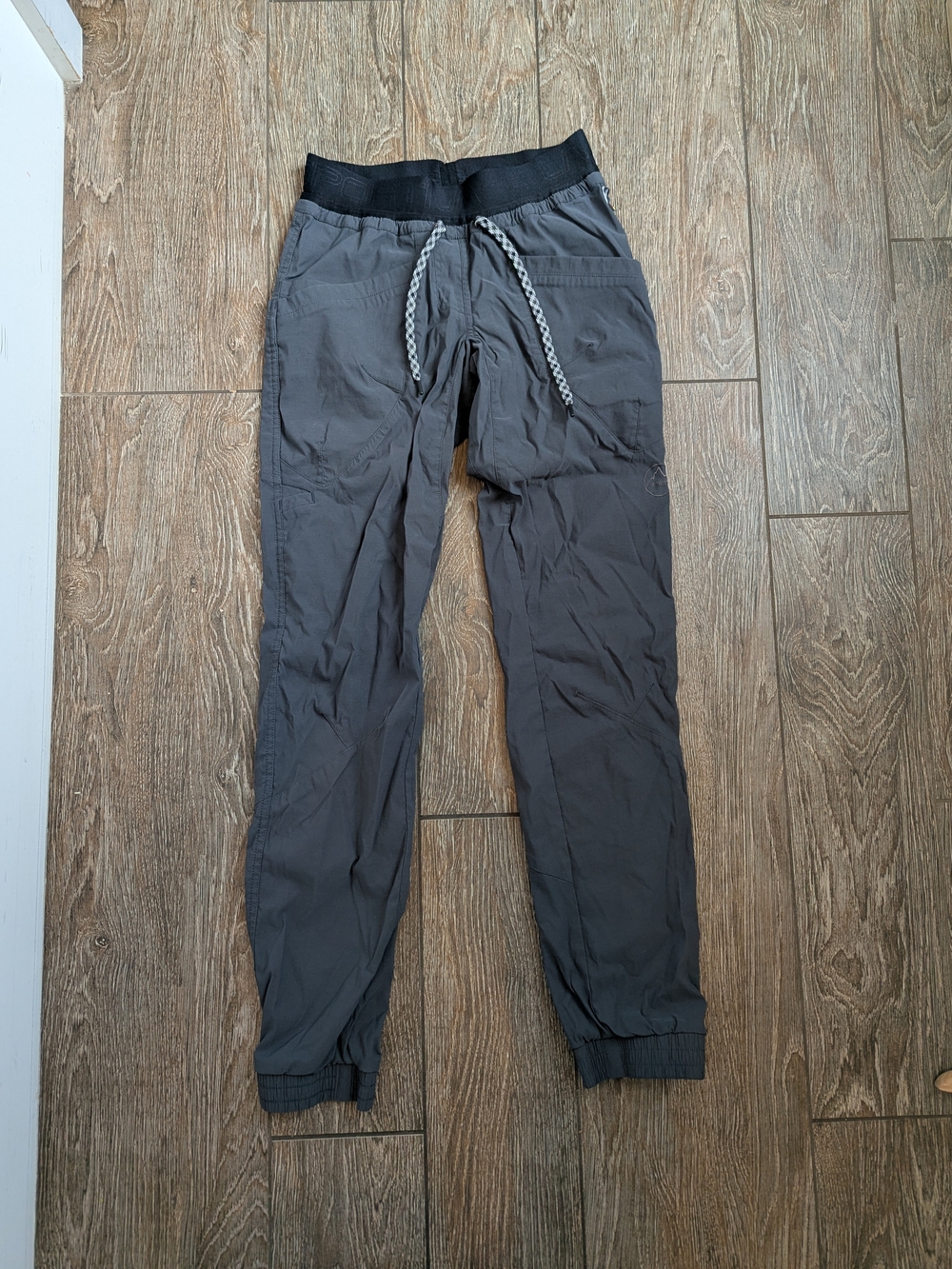 La Sportiva Rock Climbing Pants Charcoal Gray Women's Jogger Size Small